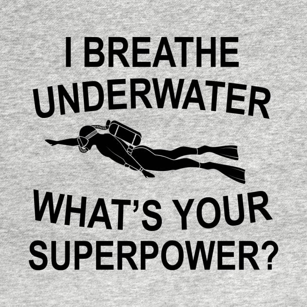 I Breathe Underwater  What's Your Superpower? by shopbudgets